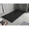 Mexen Hugo rectangular SMC shower tray 180 x 90 cm, black, black cover - 42709018-B