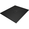 Mexen Hugo rectangular shower tray SMC 110 x 100 cm, black, black cover - 42701011-B