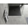 Mexen Hugo rectangular shower tray SMC 110 x 100 cm, black, black cover - 42701011-B