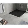 Mexen Hugo rectangular shower tray SMC 110 x 100 cm, black, black cover - 42701011-B