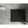Mexen Hugo rectangular shower tray SMC 110 x 100 cm, black, black cover - 42701011-B