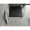Mexen Hugo rectangular shower tray SMC 110 x 100 cm, black, black cover - 42701011-B
