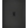 Mexen Hugo rectangular SMC shower tray 130 x 100 cm, black, black cover - 42701013-B