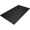Mexen Hugo rectangular recessed tray SMC 160 x 100 cm, black, black cover - 42701016-B
