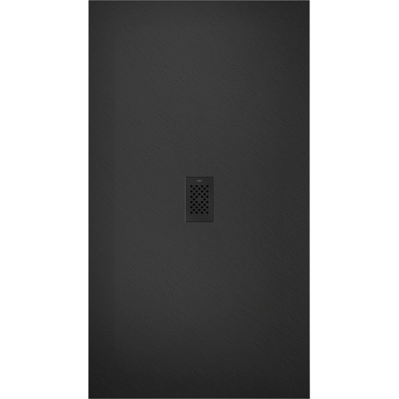 Mexen Hugo rectangular SMC shower tray 170 x 100 cm, black, black cover - 42701017-B