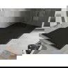 Mexen Hugo rectangular shower tray SMC 180 x 100 cm, black, black cover - 42701018-B
