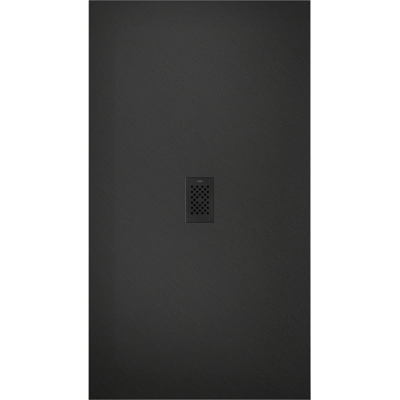 Mexen Hugo rectangular SMC shower tray 200 x 100 cm, black, black cover - 42701020-B