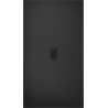 Mexen Hugo rectangular SMC shower tray 180 x 100 cm, black, black cover - 42701018-B