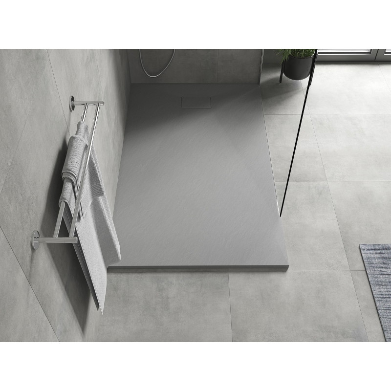 Mexen Hugo Rectangular SMC Shower Tray 150 x 80 cm, Gray - 42618015