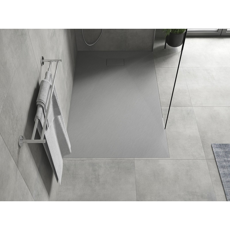 Mexen Hugo rectangular shower tray SMC 160 x 90 cm, gray - 42619016