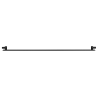 Mexen CH10 Hygiene flat radiator 900 x 2400 mm, side connection, 2144 W, black - W410H-090-240-70