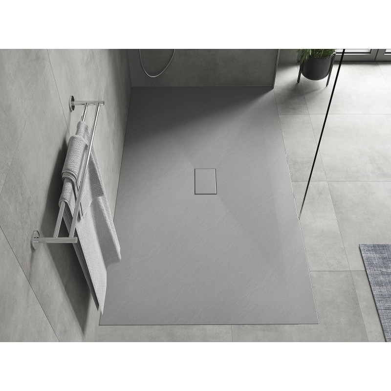 Mexen Hugo Rectangular SMC Shower Tray 150 x 100 cm, Gray - 42611015