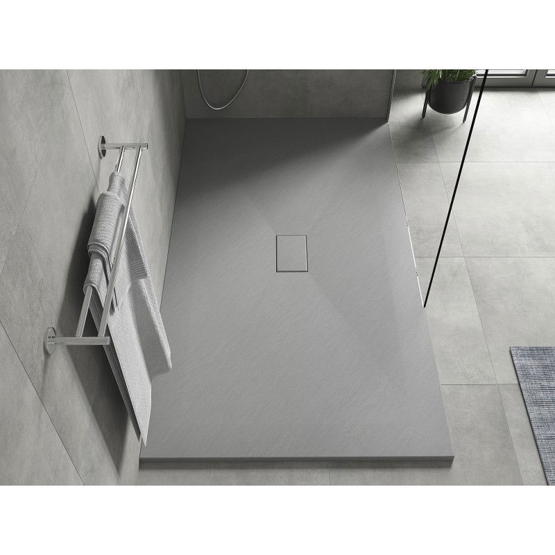 Mexen Hugo Rectangular Shower Tray SMC 150 x 100 cm, Grey - 42611015