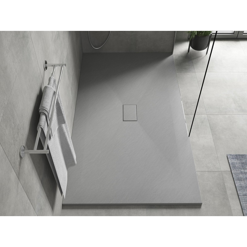 Mexen Hugo Rectangular SMC Shower Tray 150 x 100 cm, Gray - 42611015