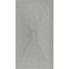 Mexen Hugo rectangular shower tray SMC 160 x 100 cm, grey - 42611016
