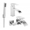 Mexen Libra R77 bath set, chrome - 745103R77-00