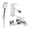 Mexen Libra R62 Bath Set, Chrome - 745103R62-00