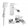 Mexen Libra R45 bath set, chrome - 745103R45-00