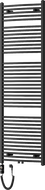 Mexen Ares electric radiator 1800 x 600 mm, 900 W, black - W102-1800-600-2900-70