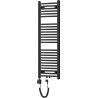Mexen Ares electric radiator 1200 x 400 mm, 400 W, black - W102-1200-400-6400-70
