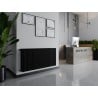Mexen CH20 Hygiene Panel Heater 900 x 600 mm, Side Connection, 924 W, Black - W420H-090-060-70