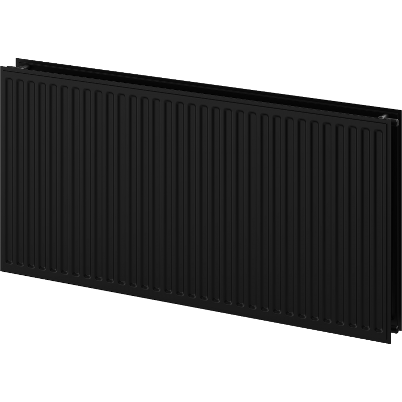 Mexen CH20 Hygiene panel radiator 900 x 1000 mm, side connection, 1540 W, black - W420H-090-100-70