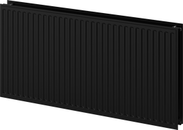 Mexen CH20 Hygiene radiator panel 900 x 1300 mm, side connection, 2002 W, black - W420H-090-130-70