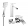 Mexen Libra R45 bathtub set, Chrome - 745113R45-00