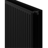 Mexen CH20 Hygiene panel radiator 900 x 2400 mm, side connection, 3697 W, black - W420H-090-240-70