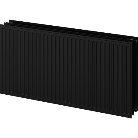 Mexen CH30 Hygiene Plate Radiator 400 x 1000 mm, Side Connection, 1096 W, Black - W430H-040-100-70
