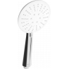 Mexen R-67 3-function shower handle, Chrome/White - 79567-00