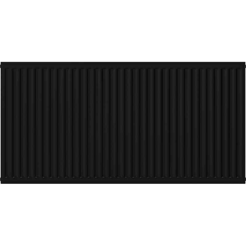 Mexen CH30 Hygiene Panel Radiator 500 x 2800 mm, Side Connection, 3630 W, Black - W430H-050-280-70