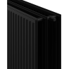 Mexen CH30 Hygiene flat radiator 900 x 500 mm, side connection, 1032 W, black - W430H-090-050-70