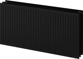 Mexen CH30 Hygiene 900 x 2400 mm Panel Radiator, Side Connection, 4954 W, Black - W430H-090-240-70