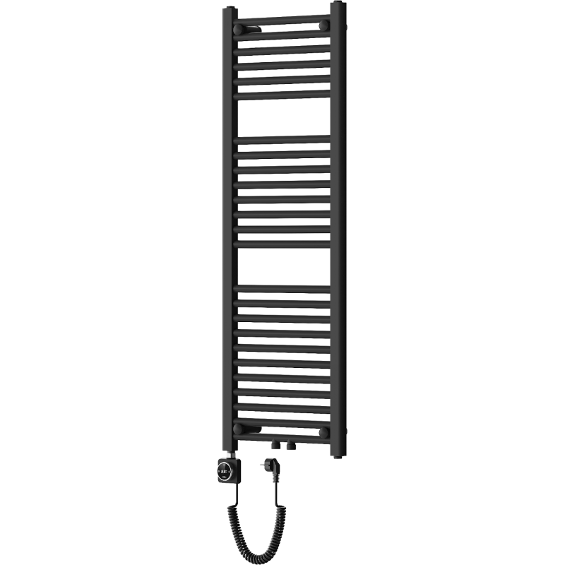 Mexen Mars Electric Radiator 1200 x 400 mm, 400 W, Black - W110-1200-400-6400-70