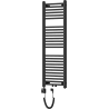 Mexen Mars electric heater 1200 x 400 mm, 400 W, black - W110-1200-400-6400-70