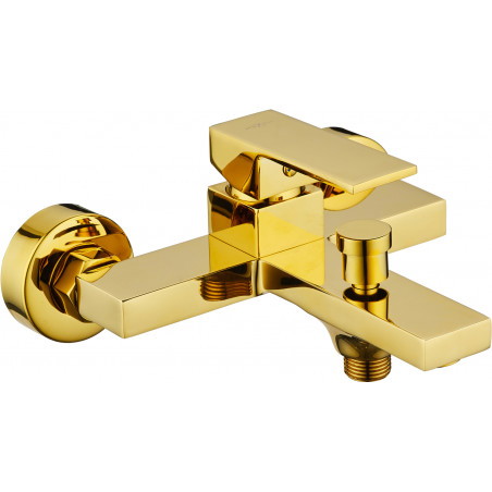 Mexen Uno bathtub faucet, gold - 71430-50