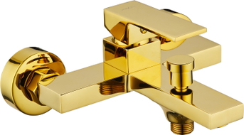 Mexen Uno bathtub faucet, gold - 71430-50