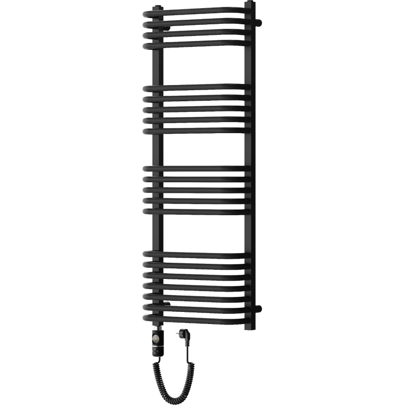 Mexen Apollo electric radiator 1210 x 450 mm, 600 W, black - W117-1210-450-2600-70