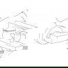 Mexen Lynx DF40 bathtub set, Chrome - 745913DF40-00