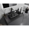 Mexen Megan glass countertop washbasin 56 x 36 cm, black - 24135670