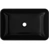 Mexen Megan glass countertop washbasin 56 x 36 cm, black - 24135670
