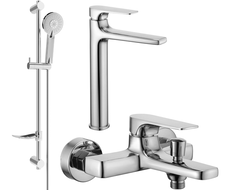Mexen Lynx DF40 bathtub set, Chrome - 745913DF40-00