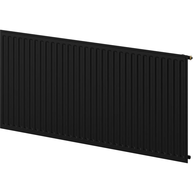 Mexen CVH10 Hygiene panel radiator 400 x 1300 mm, bottom connection, 562 W, black - W610H-040-130-70