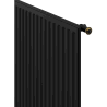 Mexen CVH10 Hygiene panel radiator 400 x 1600 mm, bottom connection, 691 W, black - W610H-040-160-70