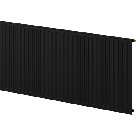 Mexen CVH10 Hygiene flat radiator 600 x 1400 mm, bottom connection, 874 W, black - W610H-060-140-70