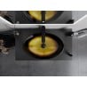 Mexen Sonia glass countertop washbasin 54 x 37 cm, dark gold - 24145451