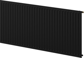 Mexen CVH10 Hygiene plate radiator 900 x 1300 mm, bottom connection, 1161 W, black - W610H-090-130-70