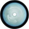 Mexen Mira glass countertop washbasin 42 x 42 cm, blue - 24124247
