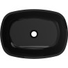 Mexen Araks glass countertop washbasin 54 x 39 cm, black - 24155470